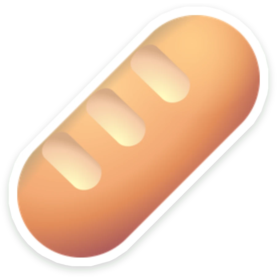Sticker Stokbrood