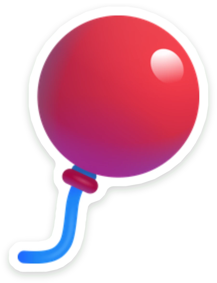 Sticker Ballon