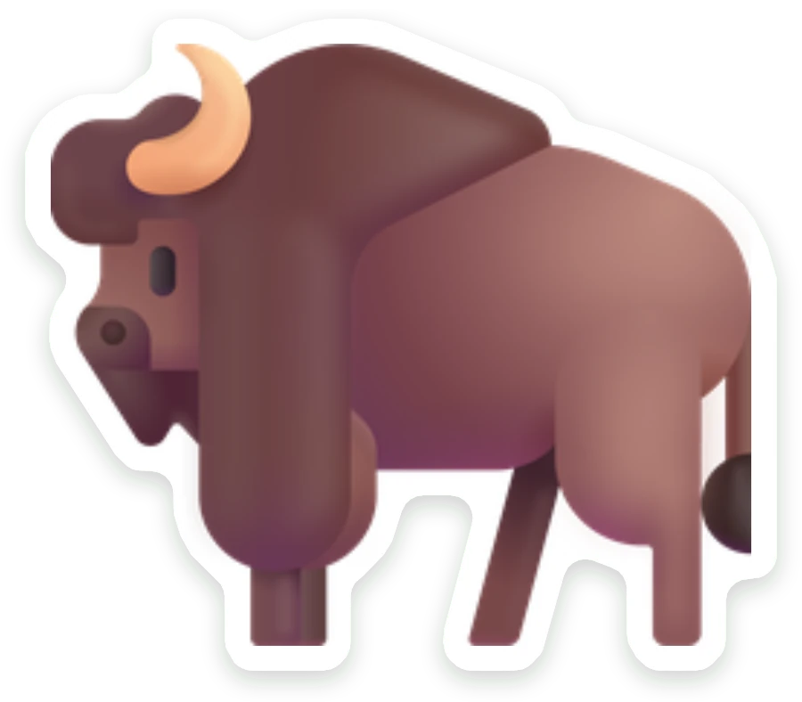 Sticker Bizon