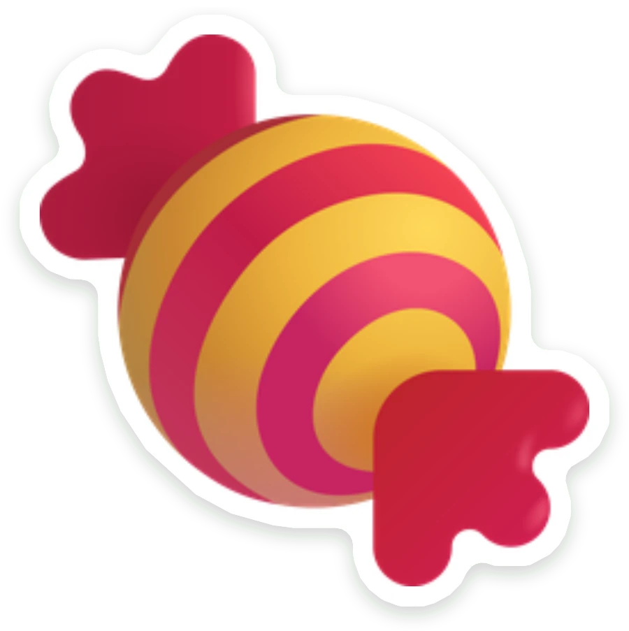 Sticker Snoepje
