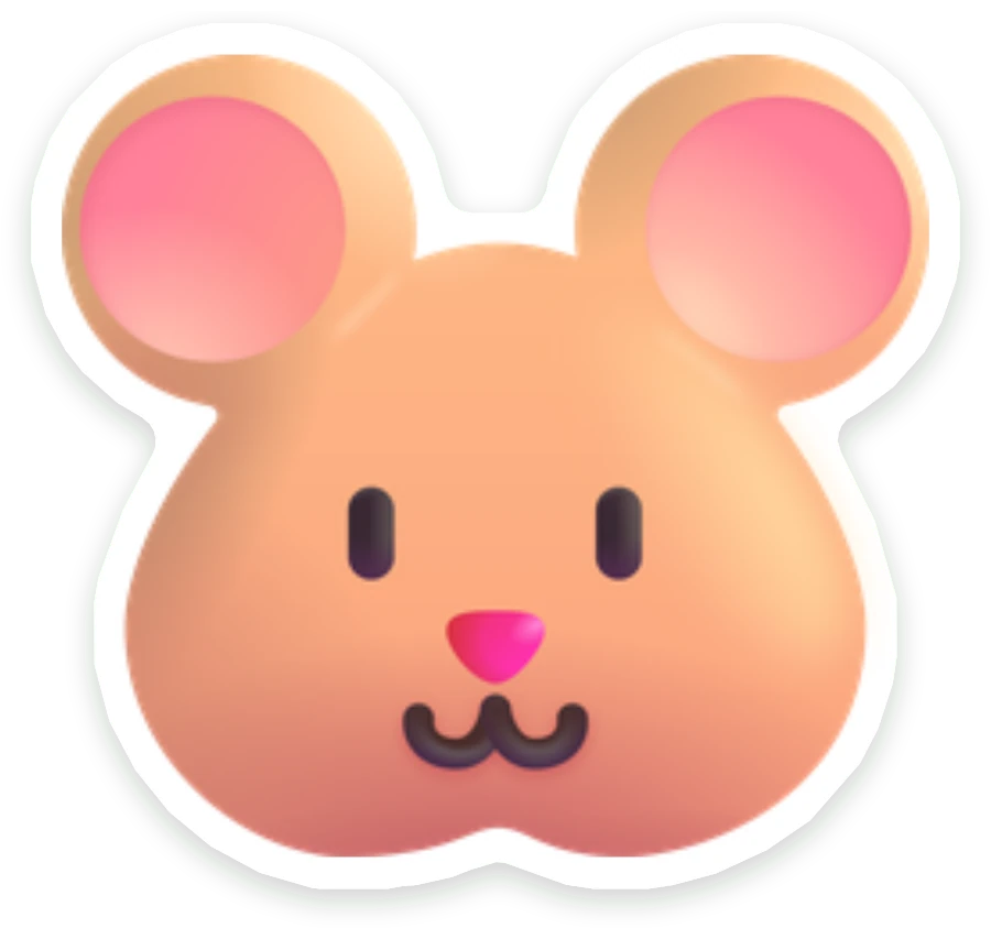 Sticker Hamster