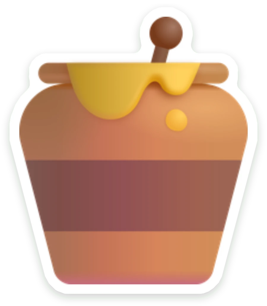 Sticker Honingpot