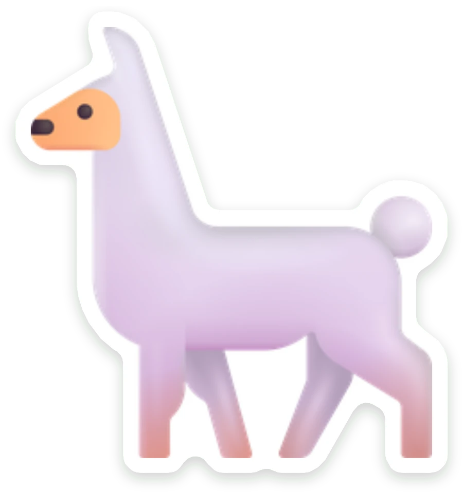 Sticker Lama