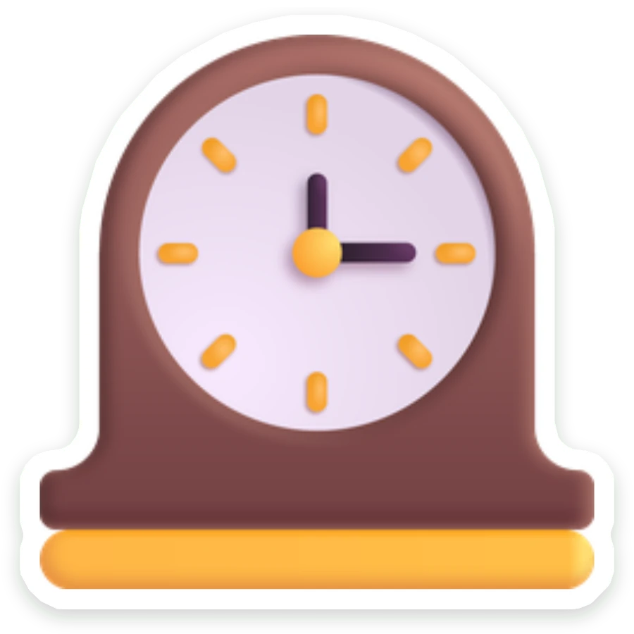Sticker Pendule
