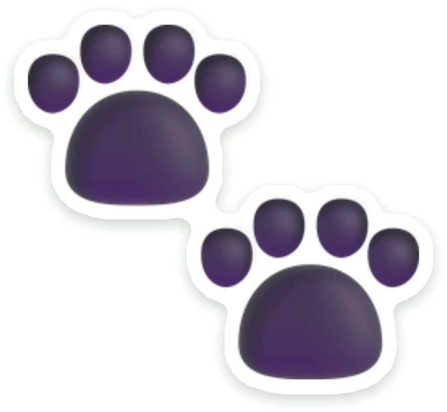 Sticker Pootjes