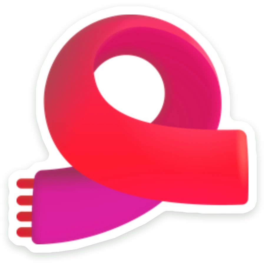 Sticker Sjaal