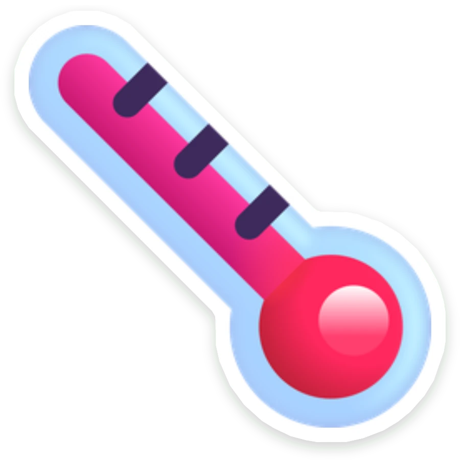 Sticker Thermometer