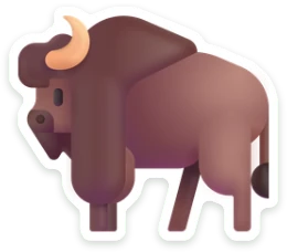 Sticker Bizon