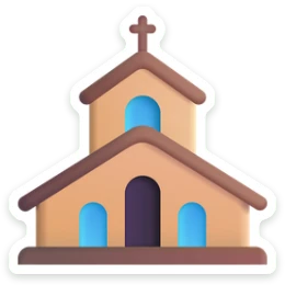 Sticker Kerkje