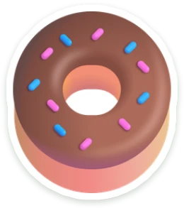 Sticker Donut