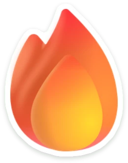 Sticker Haardvuur
