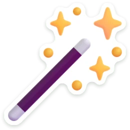 Sticker Toverstaf