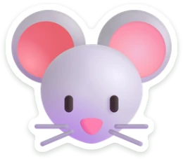 Sticker Muis