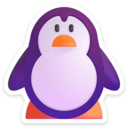 Sticker Pinguin