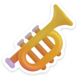 Sticker Trompet