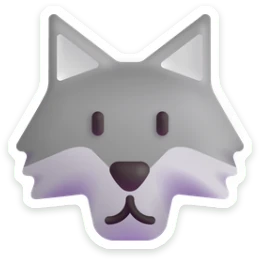 Sticker Wolf